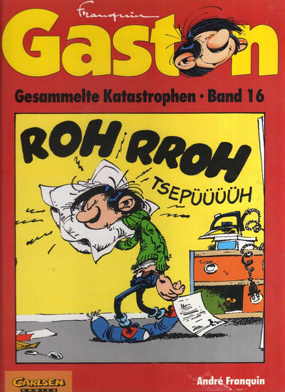 Cover for Gaston (Carlsen Comics [DE], 1993 series) #16