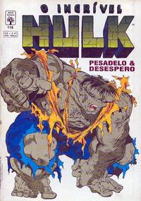 Cover Thumbnail for O Incrível Hulk (Editora Abril, 1983 series) #118