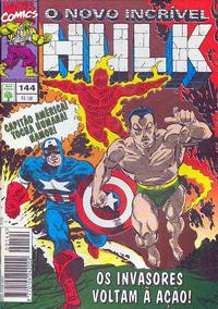 Cover for O Incrível Hulk (Editora Abril, 1983 series) #144