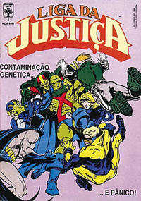 Cover Thumbnail for Liga da Justiça (Editora Abril, 1989 series) #4