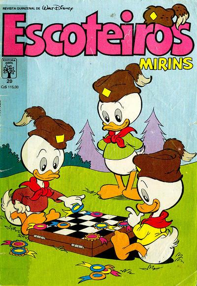 Cover for Escoteiros Mirins (Editora Abril, 1988 series) #20