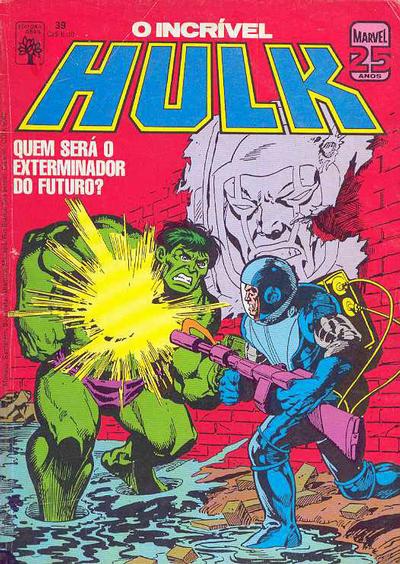 Cover for O Incrível Hulk (Editora Abril, 1983 series) #39