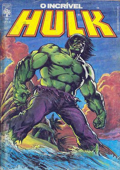 Cover for O Incrível Hulk (Editora Abril, 1983 series) #43