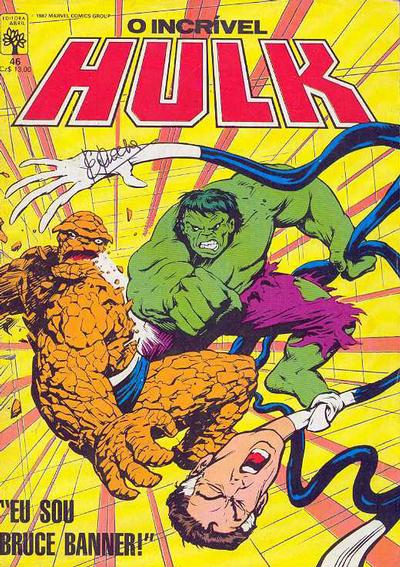 Cover for O Incrível Hulk (Editora Abril, 1983 series) #46