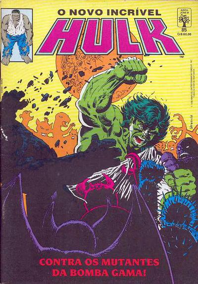 Cover for O Incrível Hulk (Editora Abril, 1983 series) #85