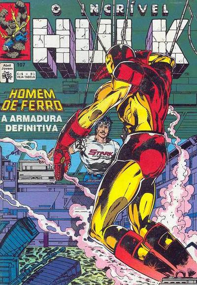Cover for O Incrível Hulk (Editora Abril, 1983 series) #107
