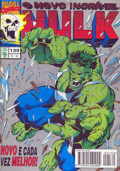 Cover for O Incrível Hulk (Editora Abril, 1983 series) #139