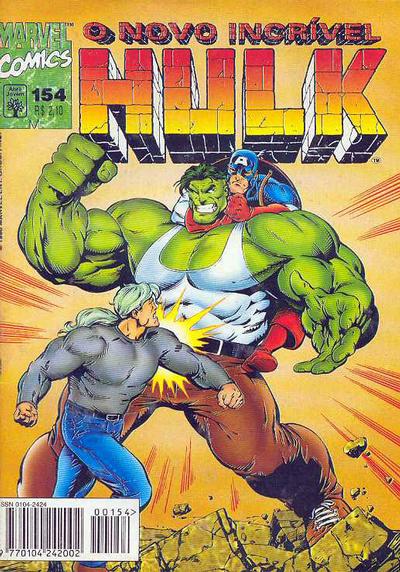 Cover for O Incrível Hulk (Editora Abril, 1983 series) #154