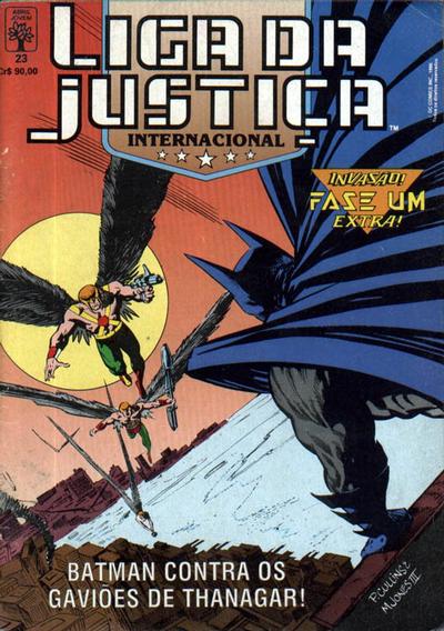 Cover for Liga da Justiça (Editora Abril, 1989 series) #23