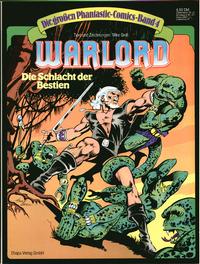 Cover Thumbnail for Die großen Phantastic-Comics (Egmont Ehapa, 1980 series) #4 - Warlord - Die Schlacht der Bestien