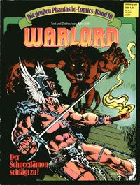 Cover Thumbnail for Die großen Phantastic-Comics (Egmont Ehapa, 1980 series) #10 - Warlord - Der Schneedämon schlägt zu!
