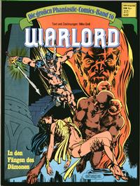 Cover Thumbnail for Die großen Phantastic-Comics (Egmont Ehapa, 1980 series) #16 - Warlord - In den Fängen des Dämonen