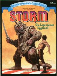 Cover Thumbnail for Die großen Phantastic-Comics (Egmont Ehapa, 1980 series) #21 - Storm - Die Legende von Yggdrasil