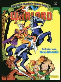 Cover Thumbnail for Die großen Phantastic-Comics (Egmont Ehapa, 1980 series) #34 - Warlord - Befreier von Neu-Atlantis