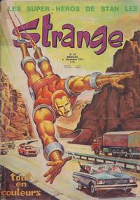 Cover Thumbnail for Strange (Editions Lug, 1970 series) #36
