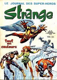 Cover Thumbnail for Strange (Editions Lug, 1970 series) #47