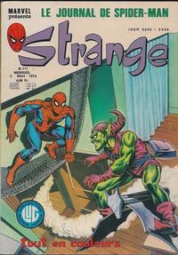 Cover for Strange (Editions Lug, 1970 series) #111