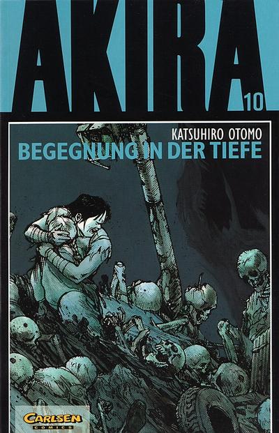 Cover for Akira (Carlsen Comics [DE], 1991 series) #10 - Begegnung in der Tiefe