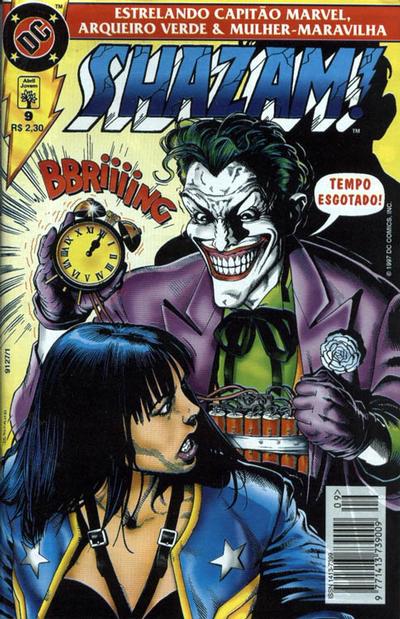 Cover for Shazam! (Editora Abril, 1996 series) #9