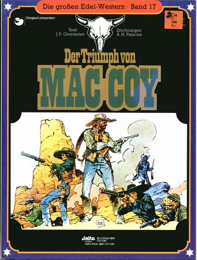 Cover for Die großen Edel-Western (Egmont Ehapa, 1979 series) #17 - Der Triumph von Mac Coy