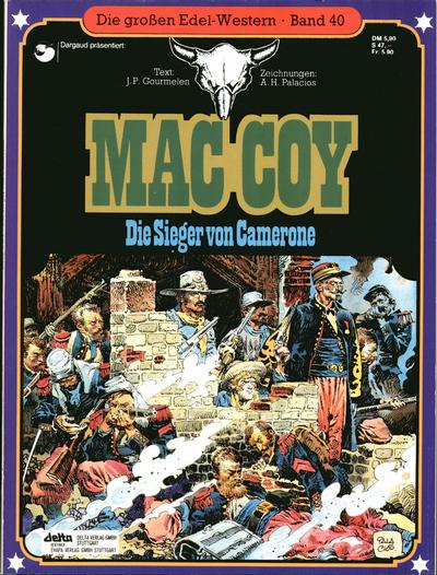 Cover for Die großen Edel-Western (Egmont Ehapa, 1979 series) #40 - Mac Coy - Die Sieger von Camerone