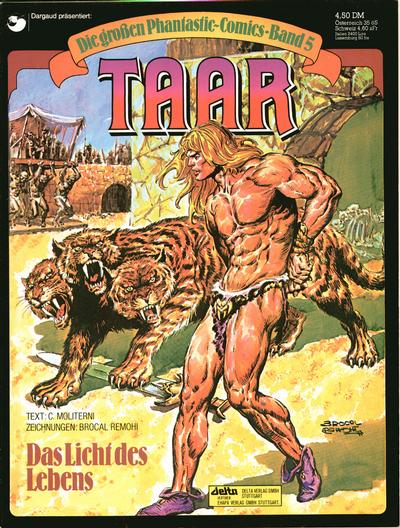 Cover for Die großen Phantastic-Comics (Egmont Ehapa, 1980 series) #5 - Taar - Das Licht des Lebens