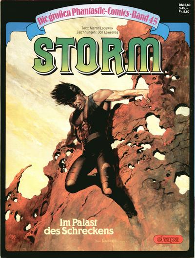 Cover for Die großen Phantastic-Comics (Egmont Ehapa, 1980 series) #45 - Storm - Im Palast des Schreckens