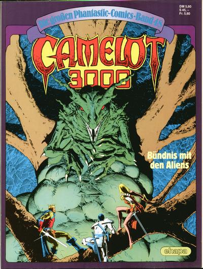 Cover for Die großen Phantastic-Comics (Egmont Ehapa, 1980 series) #48 - Camelot 3000 - Bündnis mit den Aliens