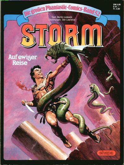 Cover for Die großen Phantastic-Comics (Egmont Ehapa, 1980 series) #52 - Storm - Auf ewiger Reise