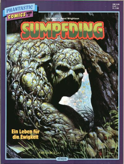 Cover for Die großen Phantastic-Comics (Egmont Ehapa, 1980 series) #57 - Sumpfding - Ein Leben für die Ewigkeit