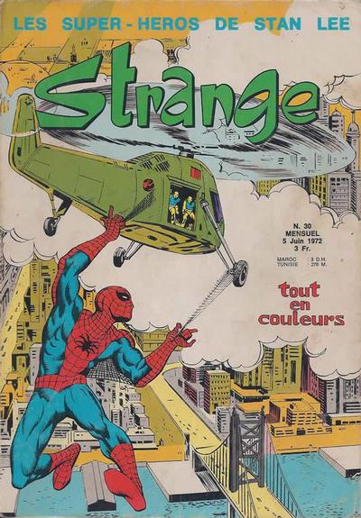 Cover for Strange (Editions Lug, 1970 series) #30