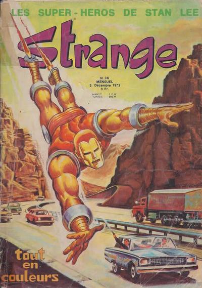 Cover for Strange (Editions Lug, 1970 series) #36