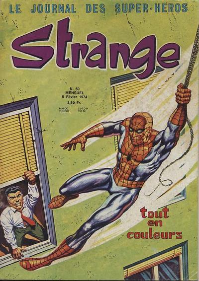Cover for Strange (Editions Lug, 1970 series) #50