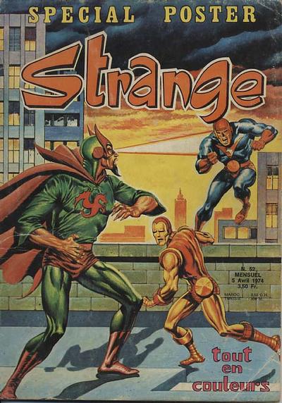 Cover for Strange (Editions Lug, 1970 series) #52