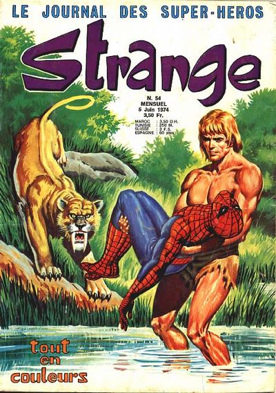 Cover for Strange (Editions Lug, 1970 series) #54