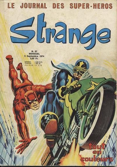 Cover for Strange (Editions Lug, 1970 series) #57