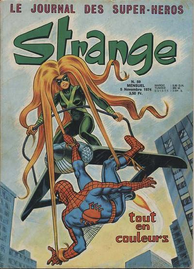 Cover for Strange (Editions Lug, 1970 series) #59