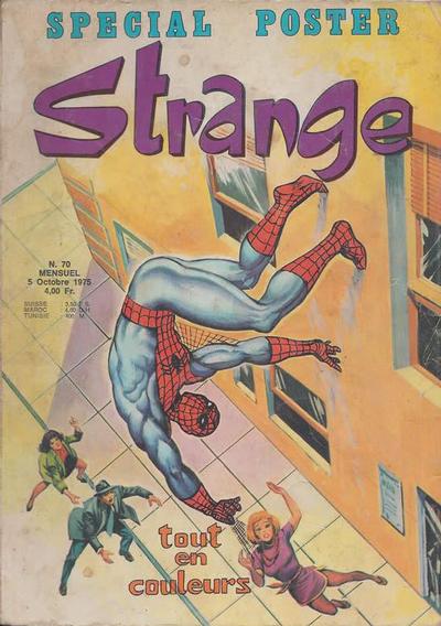 Cover for Strange (Editions Lug, 1970 series) #70