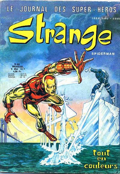 Cover for Strange (Editions Lug, 1970 series) #89