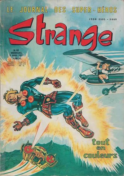 Cover for Strange (Editions Lug, 1970 series) #92