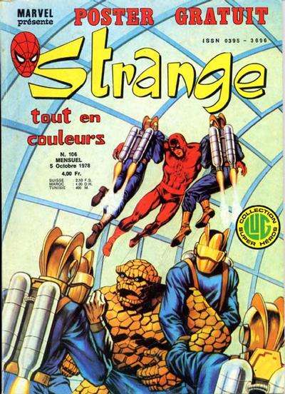 Cover for Strange (Editions Lug, 1970 series) #106