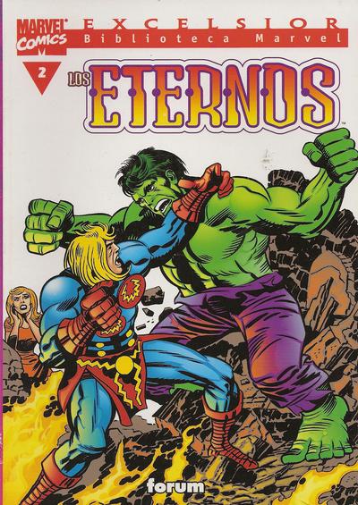 Cover for Biblioteca Marvel: Los Eternos (Planeta DeAgostini, 2001 series) #2
