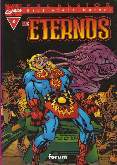 Cover for Biblioteca Marvel: Los Eternos (Planeta DeAgostini, 2001 series) #3