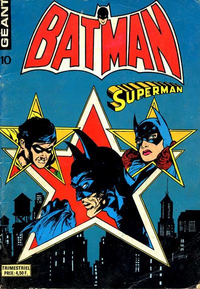 Cover for Batman et Superman Géant (Sage - Sagédition, 1976 series) #10