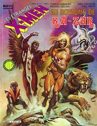 Cover Thumbnail for X-Men, Les étranges (Editions Lug, 1983 series) #4 - Au Royaume de Ka-Zar