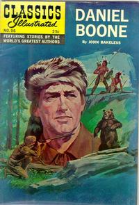 Cover Thumbnail for Classics Illustrated (Gilberton, 1947 series) #96 - Daniel Boone [HRN 166]