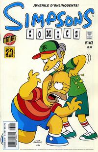 Cover for Simpsons Comics (Bongo, 1993 series) #162
