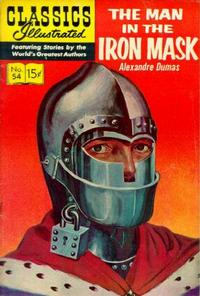 Cover Thumbnail for Classics Illustrated (Gilberton, 1947 series) #54 [HRN 142] - The Man in the Iron Mask