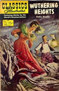 Cover for Classics Illustrated (Gilberton, 1947 series) #59 [HRN 156] - Wuthering Heights