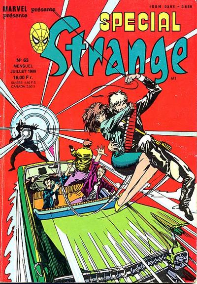 Cover for Spécial Strange (Semic S.A., 1989 series) #63